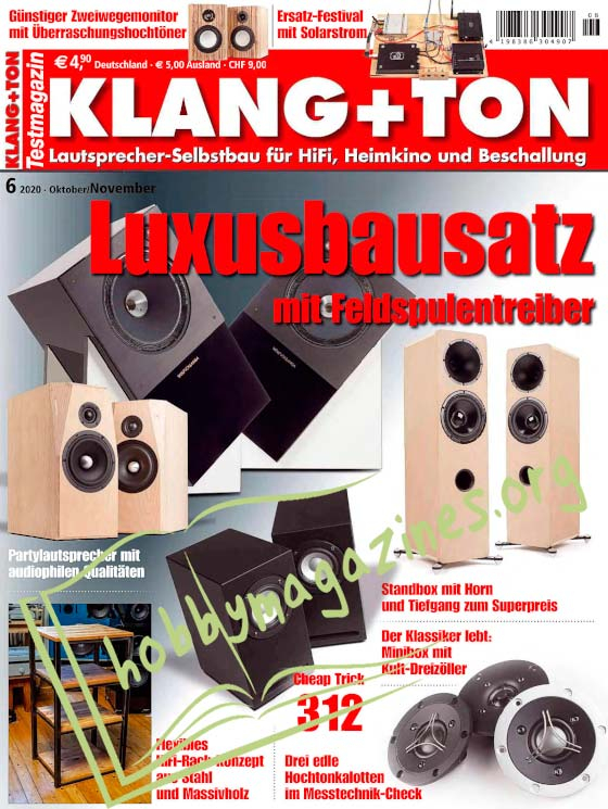 KLANG + TON - Oktober/November 2020