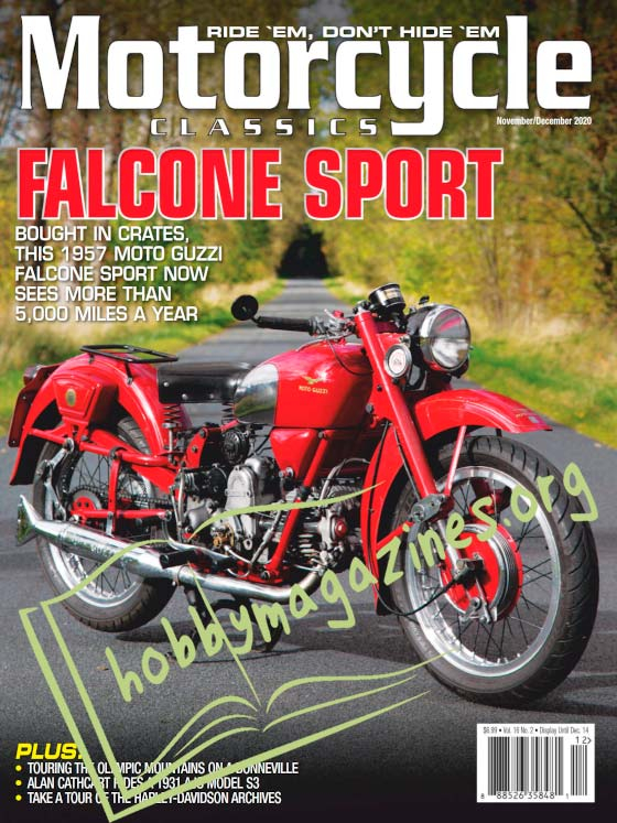 Motorcycle Classics - November/December 2020