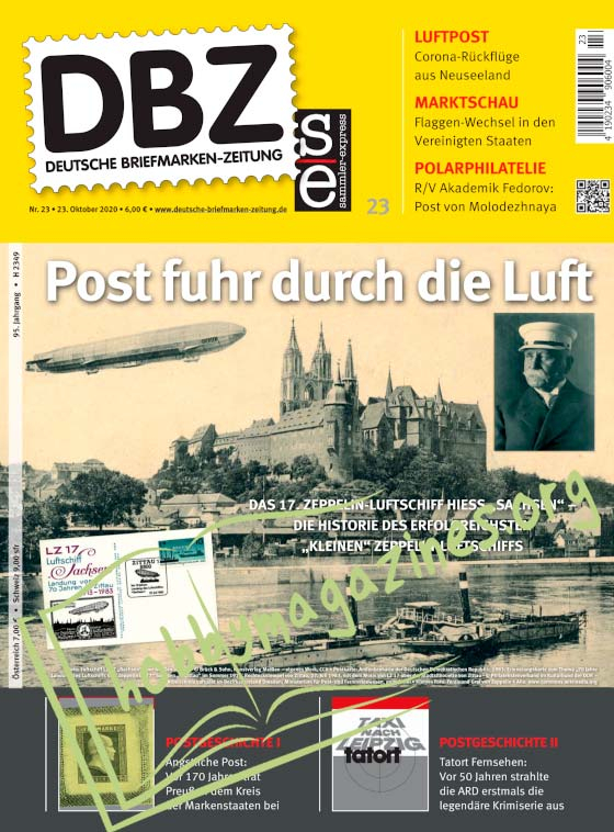 Deutsche Briefmarken-Zeitung - 23 October 2020