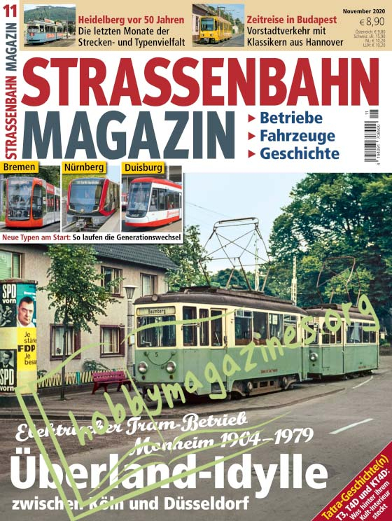 Strassenbahn Magazin - November 2020