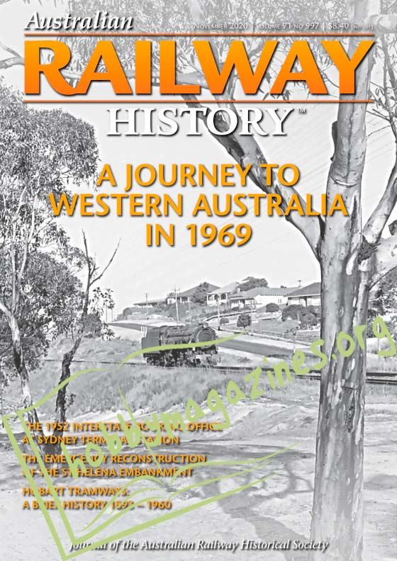 Australian Railway History - November 2020