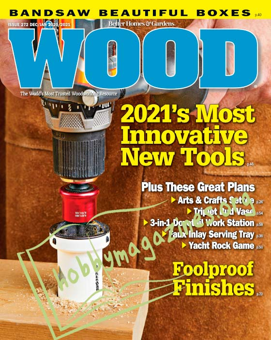 WOOD Magazine - December/January 2021