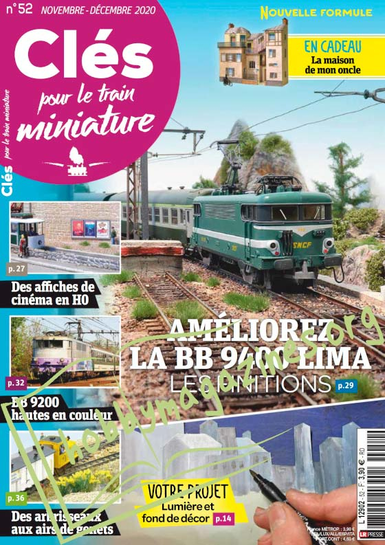 Clés Pour le Train Miniature 52 - Novembre/Décembre 2020