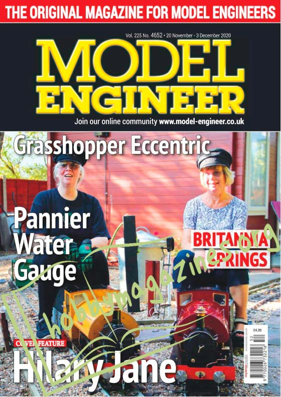 Model Engineer - 20 November 2020