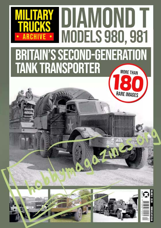 Military Trucks Archive 3 - Diamond T Models 980,981