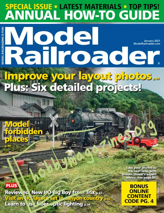 Model Railroader - January 2021