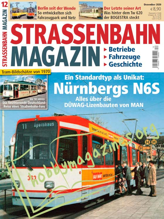 Strassenbahn Magazin - Dezember 2020 