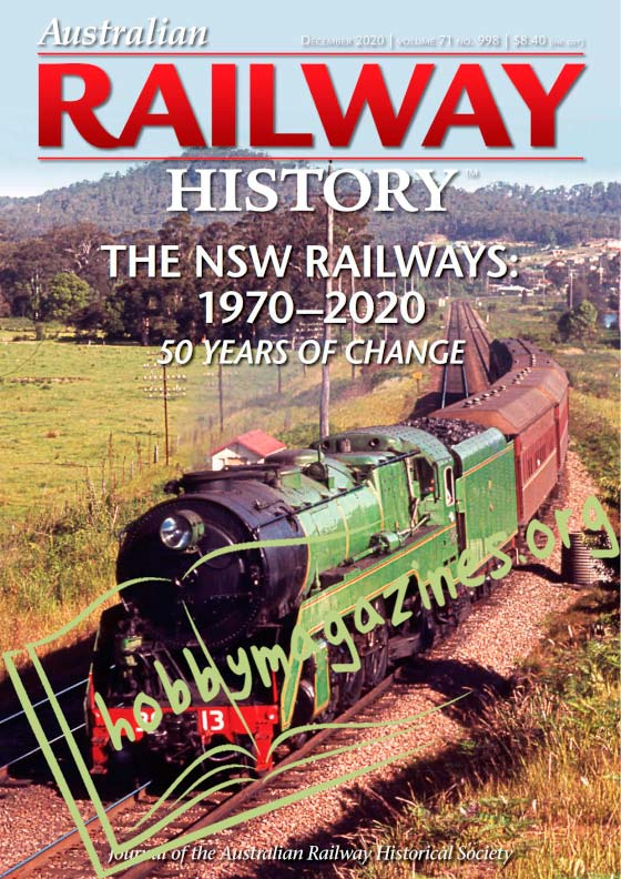 Australian Railway History - December 2020 