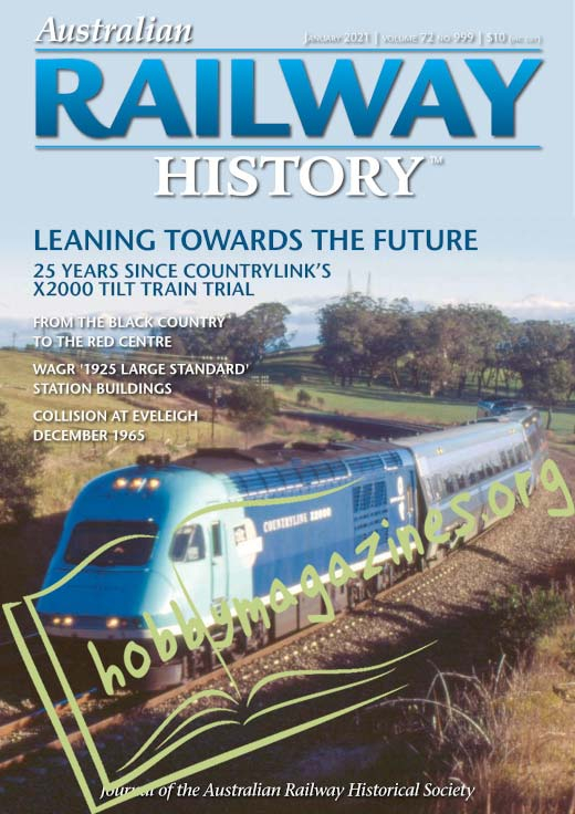 Australian Railway History - January 2021