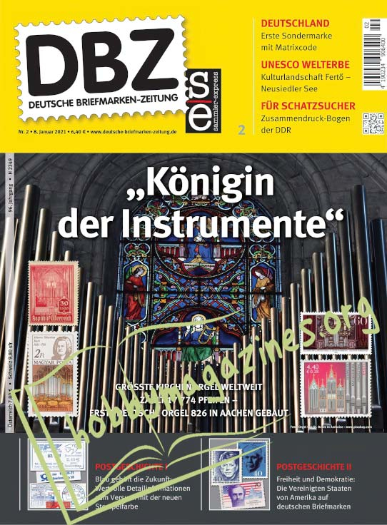Deutsche Briefmarken-Zeitung - 8 Januar 2021