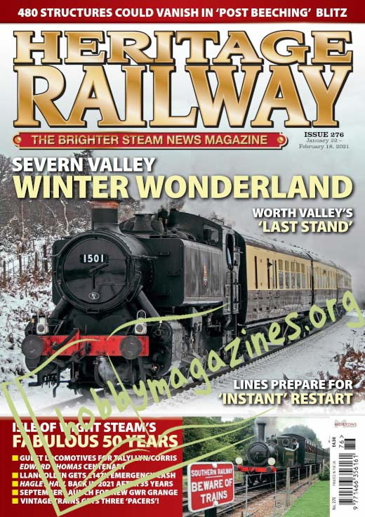 Heritage Railway 276 - January 22, 2021