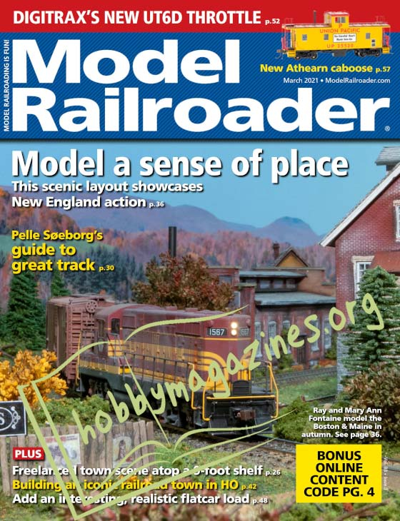 Model Railroader - March 2021