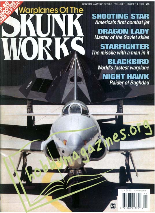 Warplanes Of The Skunk Works Volume 1 Number 1