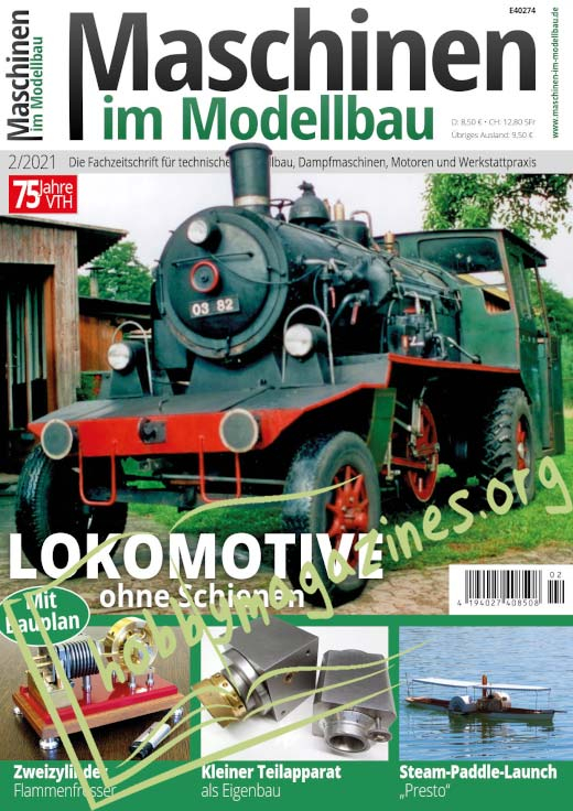 Maschinen im Modellbau - Februar 2021