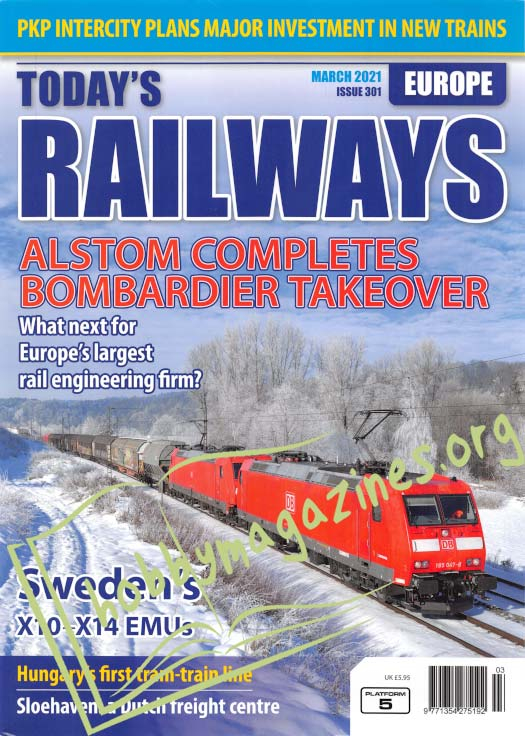 Today's Railways Europe - March 2021