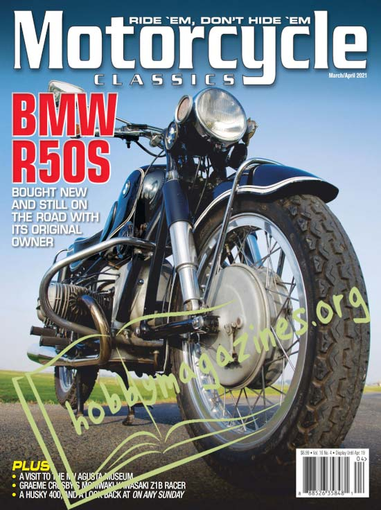 Motorcycle Classics - March/April 2021