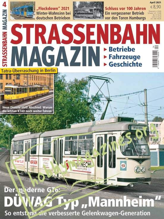 Strassenbahn Magazin – April 2021 