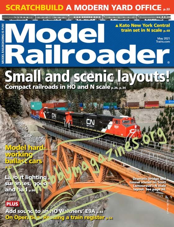 Model Railroader - May 2021