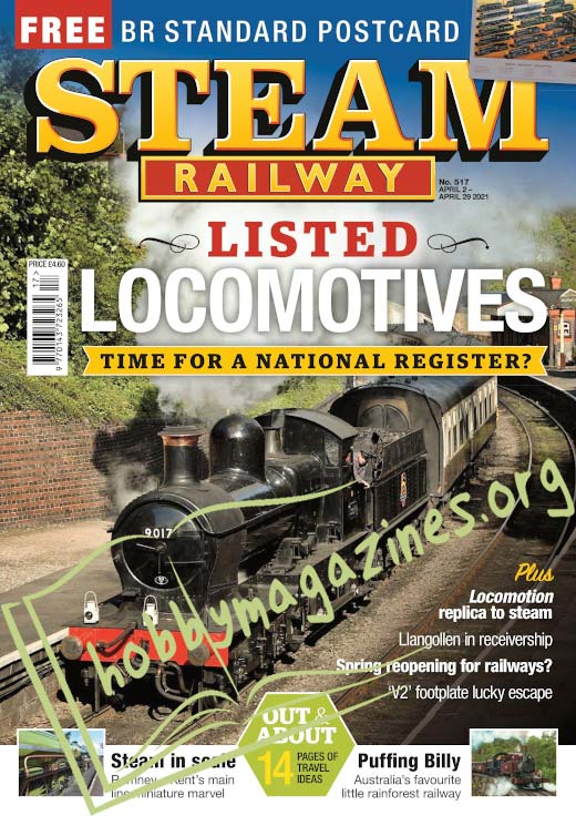 Steam Railway – 02 April 2021