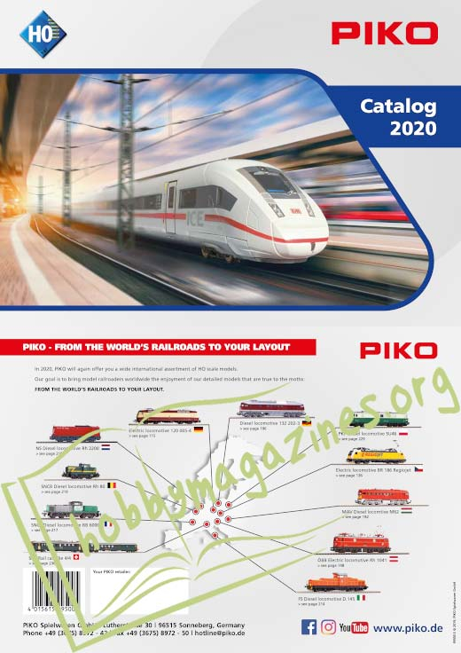 Piko H0 Catalog 2020