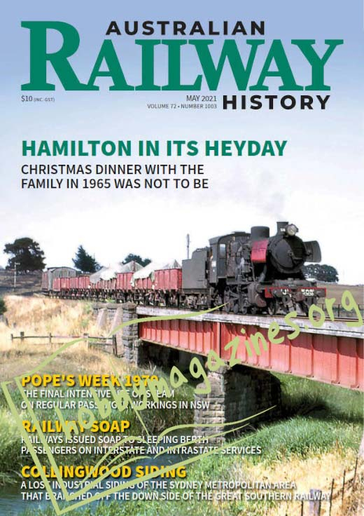 Australian Railway History - May 2021 (Vol.72 No.1003)