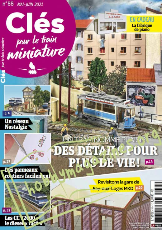 Clés pour le train miniature - Mai/Juin 2021 (No.55)
