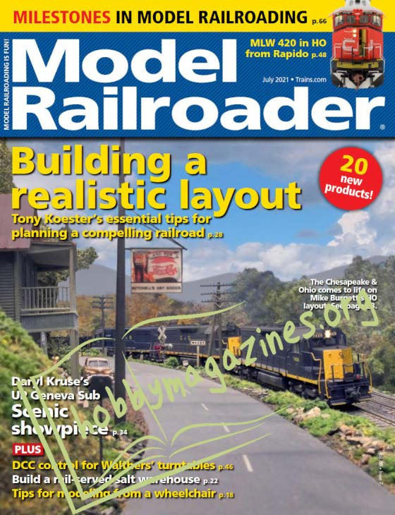 Model Railroader - July 2021 ( Vol.88 No.7) 