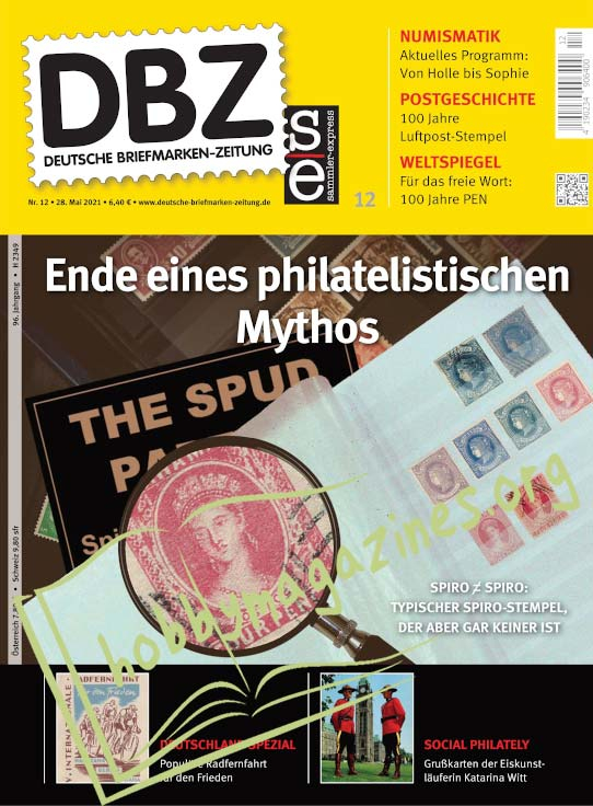 Deutsche Briefmarken-Zeitung – 28 Mai 2021