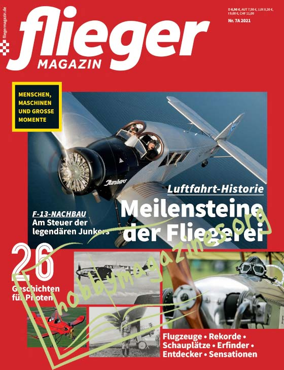 Fliegermagazin Nr.7A 2021 