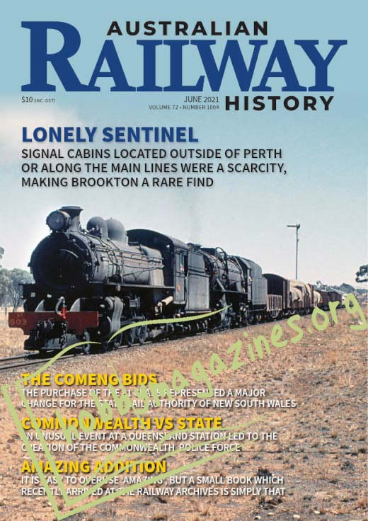 Australian Railway History - June 2021 