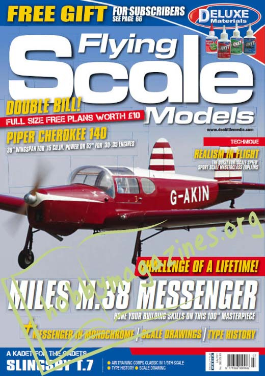 Flying Scale Models - July 2021 (Iss.260)