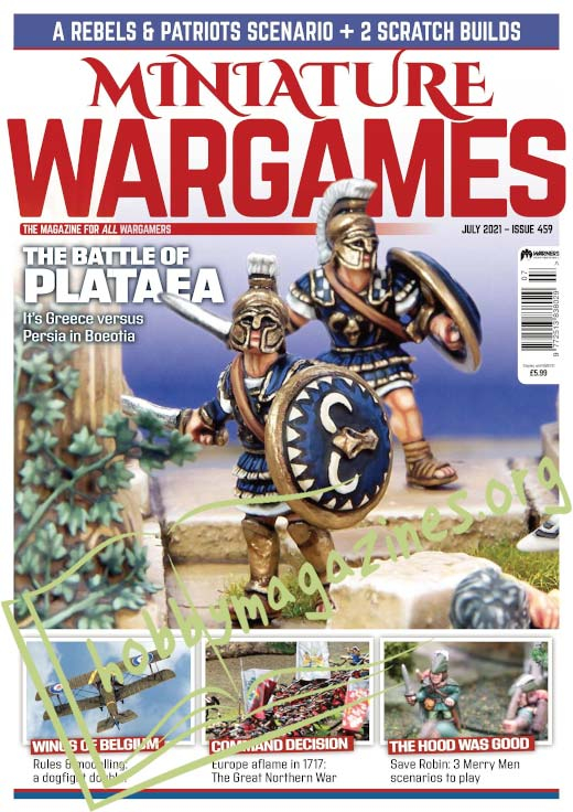 Miniature Wargames – July 2021 (Iss. 459)