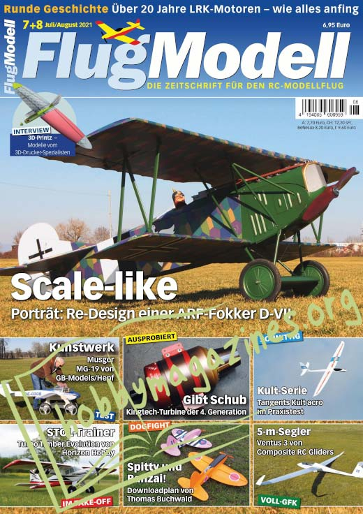 FlugModell - Juli/August 2021