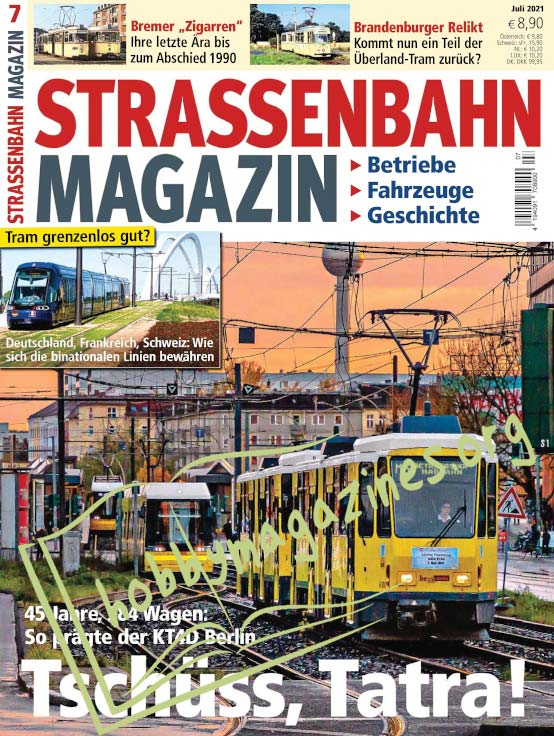 Strassenbahn Magazin – Juli 2021