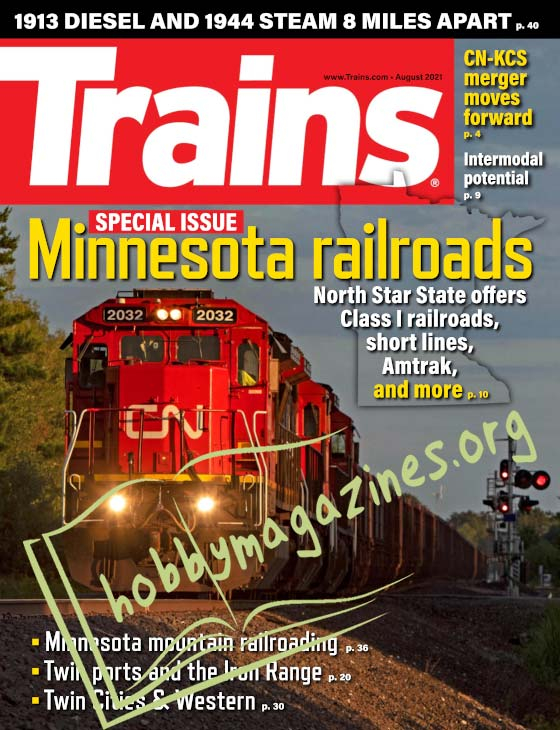 Trains - August 2021
