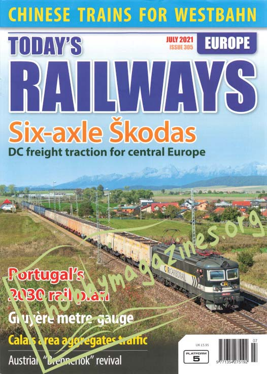 Today's Railways Europe - July 2021