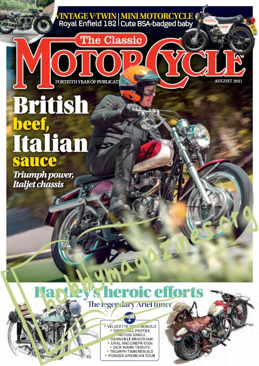 The Classic MotorCycle - August 2021