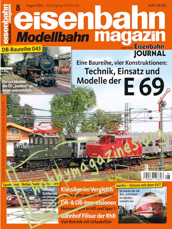 Eisenbahn Magazin – August 2021 