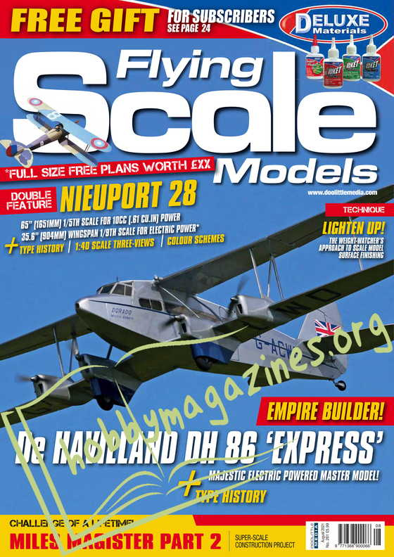 Flying Scale Models - August 2021