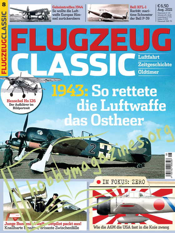 Flugzeug Classic 2021-08