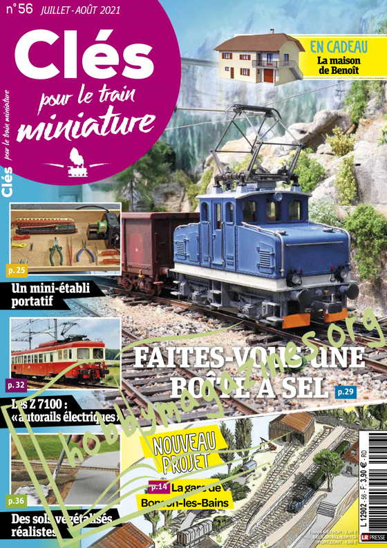 Clés pour le train miniature - Juillet/Août 2021