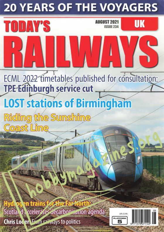 Today's Railways UK - August 2021 