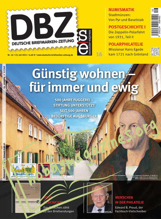 Deutsche Briefmarken-Zeitung – 23 Juli 2021
