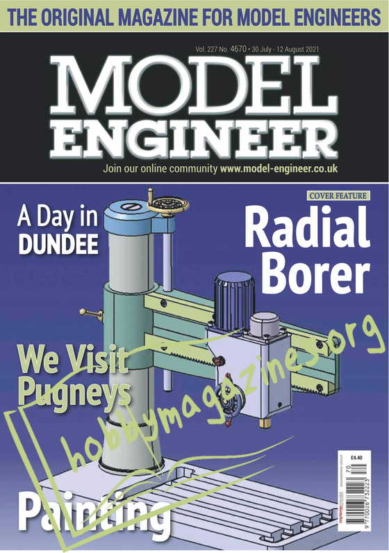 Model Engineer 30 July-12 August 2021 