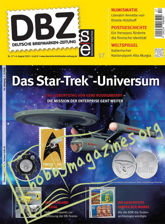 Deutsche Briefmarken-Zeitung – 06. August 2021