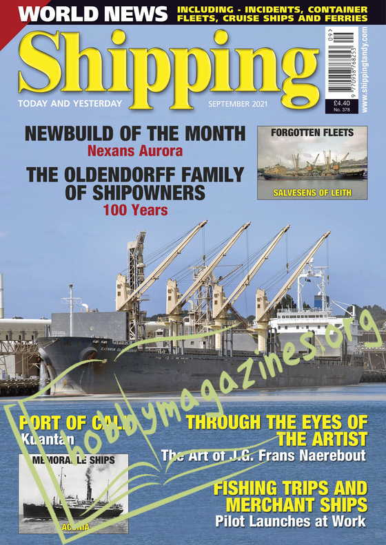 Shipping Today and Yesterday - September 2021 