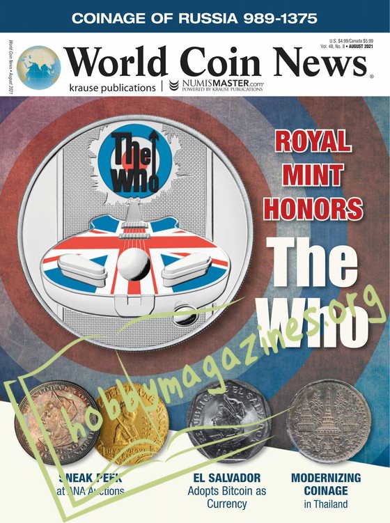 World Coin News – August 2021