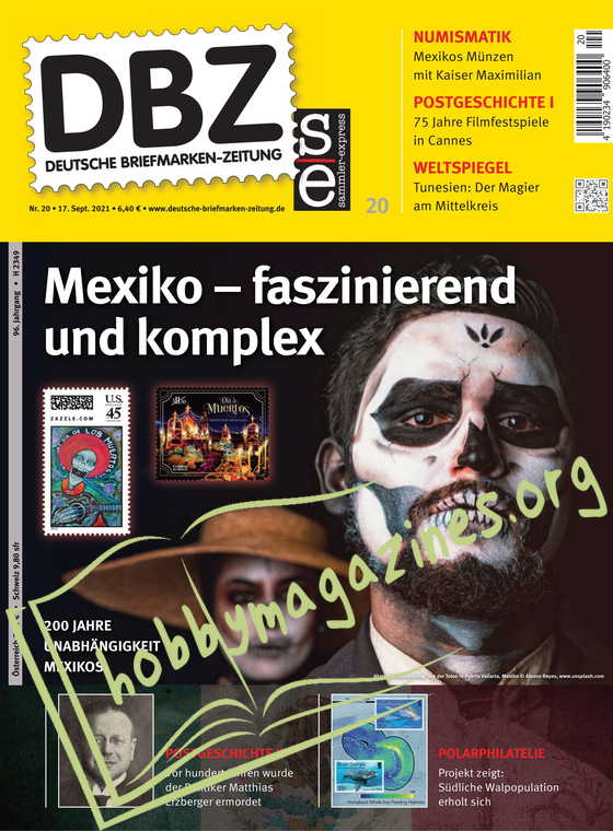 Deutsche Briefmarken-Zeitung 17 September 2021 