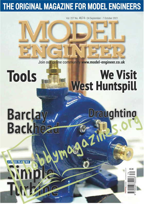 Model Engineer - 24 September 2021 