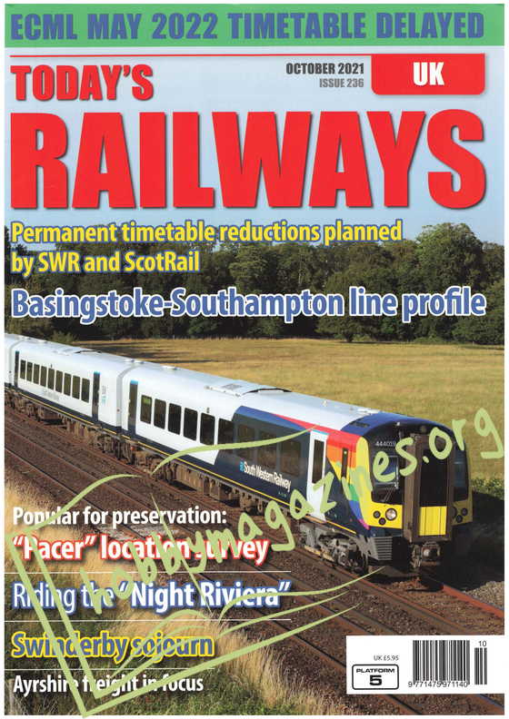 Today's Railways UK - October 2021 